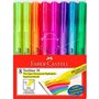 Ensemble de Marqueurs Fluorescents Faber-Castell Textliner 38 5 Unités