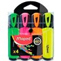 Ensemble de Marqueurs Fluorescents Maped Fluor Quality Neon Multicoule