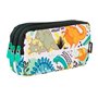 Trousse Fourre-Tout Triple Milan Dinosaures 22 x 11 x 6,5 cm