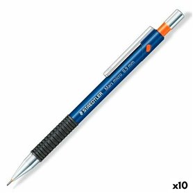 Portemines Staedtler Mars Micro Bleu 0,3 mm (10 Unités)