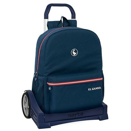 Cartable à roulettes El Ganso Classic Bleu 32 x 14 x 43 cm