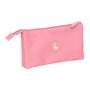 Trousse Fourre-Tout Triple El Ganso Basics Rose 22 x 3 x 12 cm