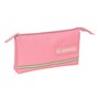 Trousse Fourre-Tout Triple El Ganso Basics Rose 22 x 3 x 12 cm