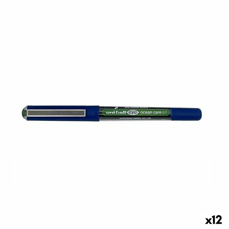 stylo à encre liquide Uni-Ball Eye Ocean Care 0,7 mm Vert (12 Unités)