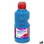 Gouache Giotto Glitter Bleu 250 ml (8 Unités)