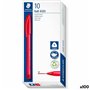 Ensemble de Stylos Staedtler Ball 4320 Rouge 1 mm (100 Unités)