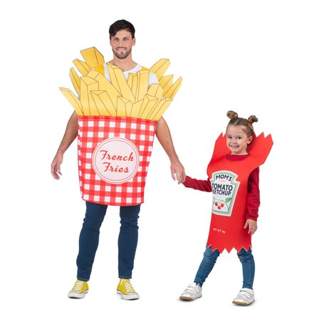 Déguisement pour Adultes My Other Me Taille unique Frites Ketchup