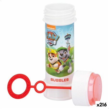 Pompe à bulle The Paw Patrol 60 ml 3,8 x 11,5 x 3,8 cm (216 Unités)