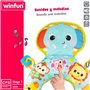 Jouet musical Winfun 32 x 8,5 x 42 cm (2 Unités) Coussin Hochet