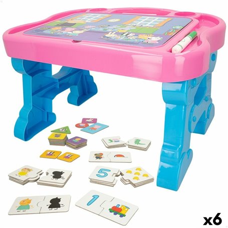 Table multi-jeux Peppa Pig (6 Unités)