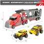 Camion Autotransporteur Colorbaby 47 x 13 x 8 cm (4 Unités) 3 Pièces D