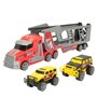 Camion Autotransporteur Colorbaby 47 x 13 x 8 cm (4 Unités) 3 Pièces D