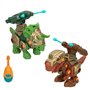 Set 2 Dinosaures Colorbaby 21 x 14 x 9,5 cm articulé Lance Projectiles