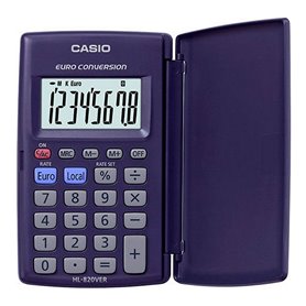 Calculatrice Casio HL-820VER Bleu De poche