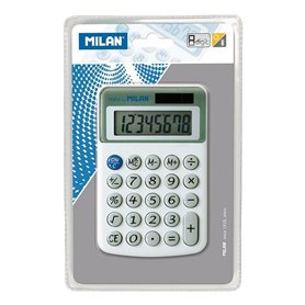 Calculatrice Milan 40918BL Blanc