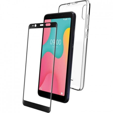 WIKO Pack Coque flexible transparante + Verre trempé Wiko Y60 18,99 €