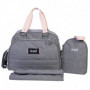 BABY ON BOARD Sac a langer URBAN Sweet Pink - gris/rose 109,99 €