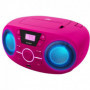 BIGBEN CD61RSUSB Lecteur Radio Cd Portable Usb Rose 70,99 €