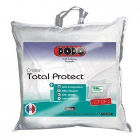 DODO Lot de 2 oreillers Total Protect 65x65 cm blanc 145,99 €