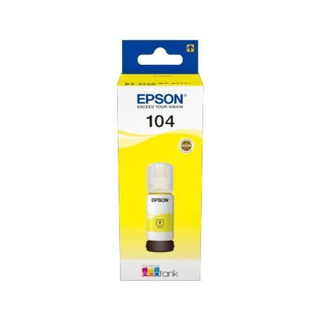 EPSON Kit de Remplissage d'Encre Epson EcoTank 104 - Jaune 19,99 €