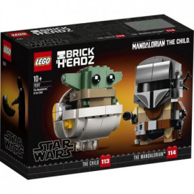 LEGO BrickHeadz Star Wars 75317 - Le Mandalorien et l'Enfa 35,99 €