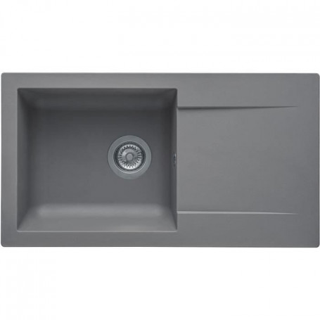 STRADOUR Evier à encastrer EINNA, en SMC GRIS BETON 219,99 €