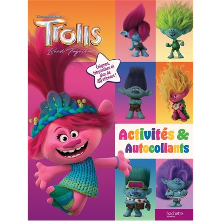 Les Trolls 3 - Activités et autocollants