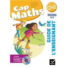 CAP Maths CM2 Éd. 2017 - Guide pédagogique + CD-Rom