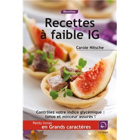 Recettes à faible indice glycémique