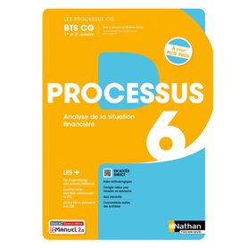 Les processus BTS CG - Processus 6 BTS CG 1ère et 2ème années - 2024 - Manuel - élève - + iManuel