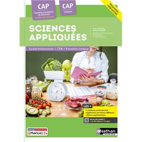 Sciences appliquées CAP Cuisine HCR 2024 Pochette élève