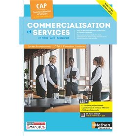 Commercialisation et services CAP CS HCR - 2024 - Pochette - élève - + iManuel