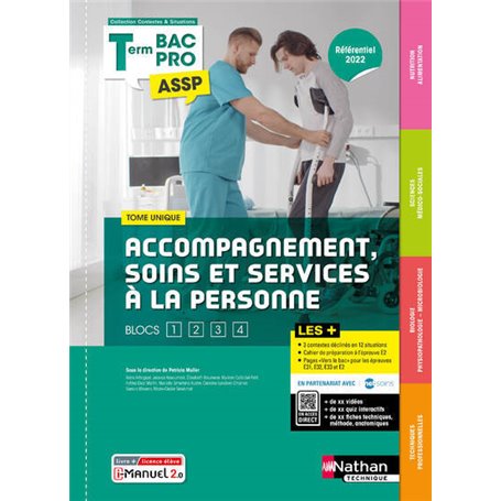 ASSP Tome unique Tle BAC Pro ASSP - 2024 - Manuel - élève - + iManuel