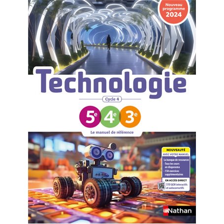 Technologie Cycle 4 2024 Manuel élève