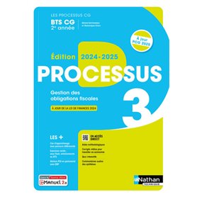 Les processus BTS CG - Processus 3 BTS CG 2ème année - 2024 - Manuel - élève - + iManuel