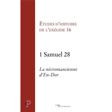 1 SAMUEL 28 - LA NECROMANCIENNE D'EN-DOR