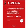 CRFPA 2024 - Le droit administratif et la procédure administrative. 1re éd.