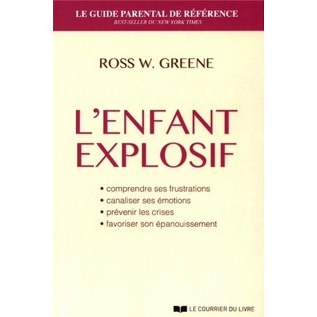 L'enfant explosif - Comprendre ses frustrations