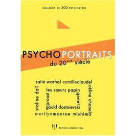 Psychoportraits du 20eme siecle