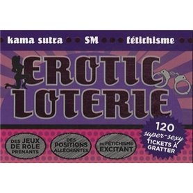 Erotic loterie - 120 super-sexy tickets à grater