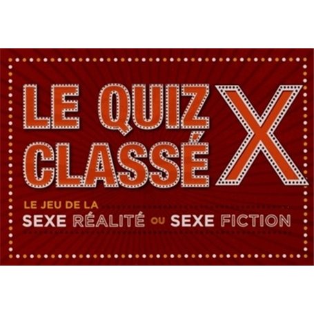 Coffret Le quiz classe x