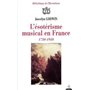 L'ésotérisme musical en France 1750-1950