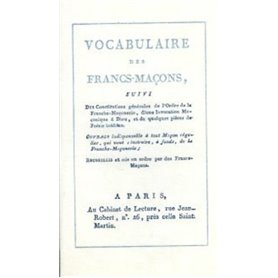 Vocabulaire des francs-macons