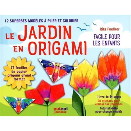 Le jardin en origami - Facile pour les enfants