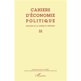 Cahiers d'économie politique n°32