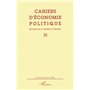 Cahiers d'économie politique n°32