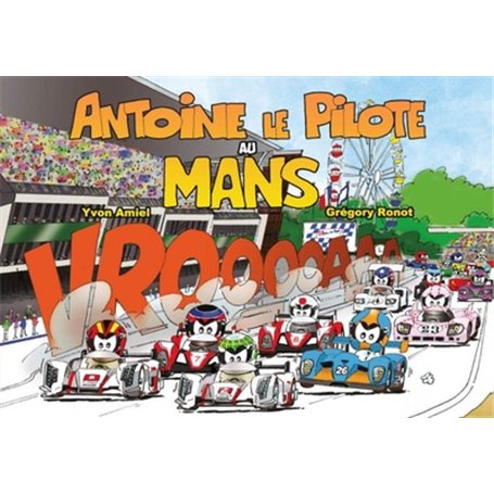 Antoine le Pilote au Mans