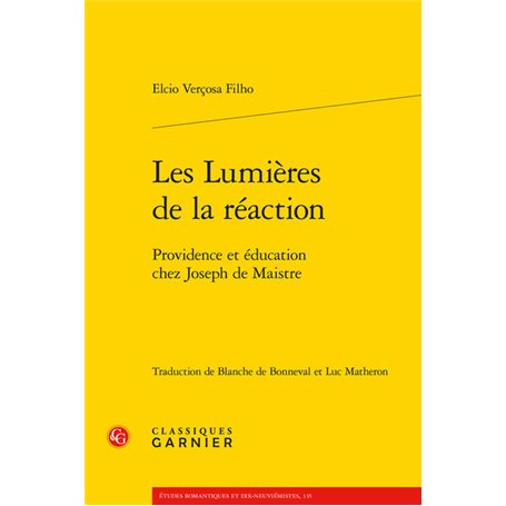 Les Lumières de la réaction