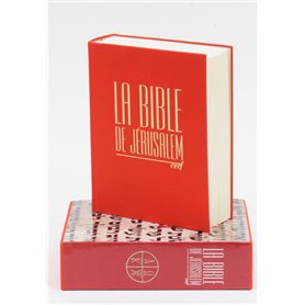 LA BIBLE DE JERUSALEM - MAJOR TOILE ROUGE