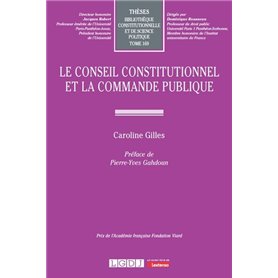 Le Conseil constitutionnel et la commande publique